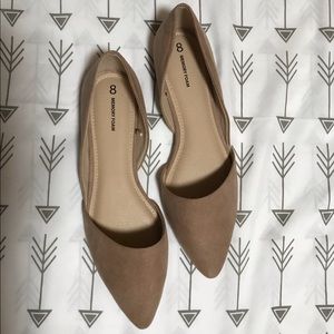 Time and Tru Nude Flats Size 8
